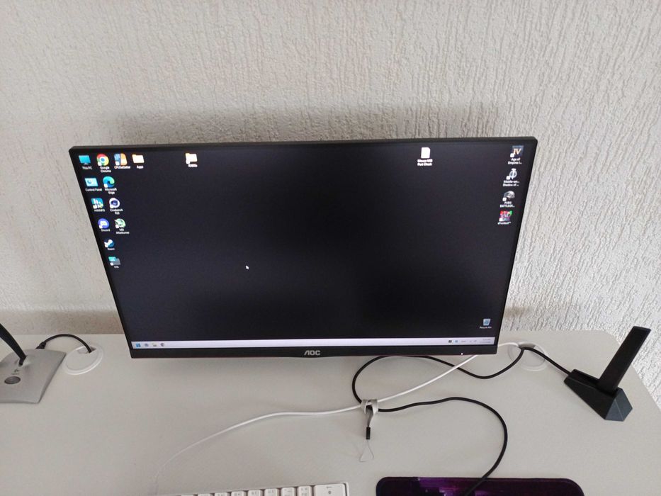 Гейминг Mонитор AOC 24G2U/BK, IPS, 144 Hz, 1080p