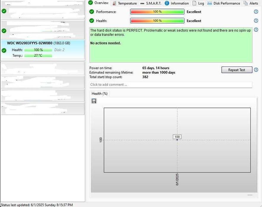 HDD SATA storage/server WD2003FYYS 2 TB Enterprise, 7200rpm, 3,5"