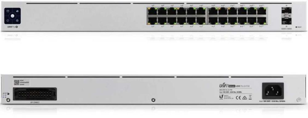 Коммутатор Ubiquiti UniFi Switch Pro 24 PoE (USW-Pro-24-POE)