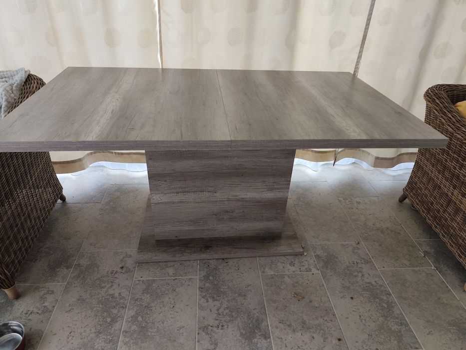 Masă dining / living extensibilă Natürlich Tiziano (Stejar Antic) - Stare excelentă