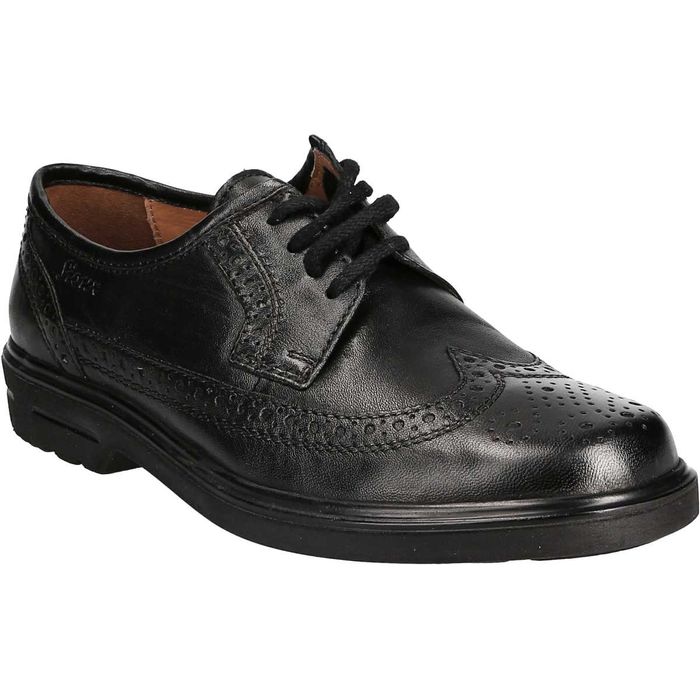 Pantofi derby 44 casual brogue SIOUX piele naturala moale