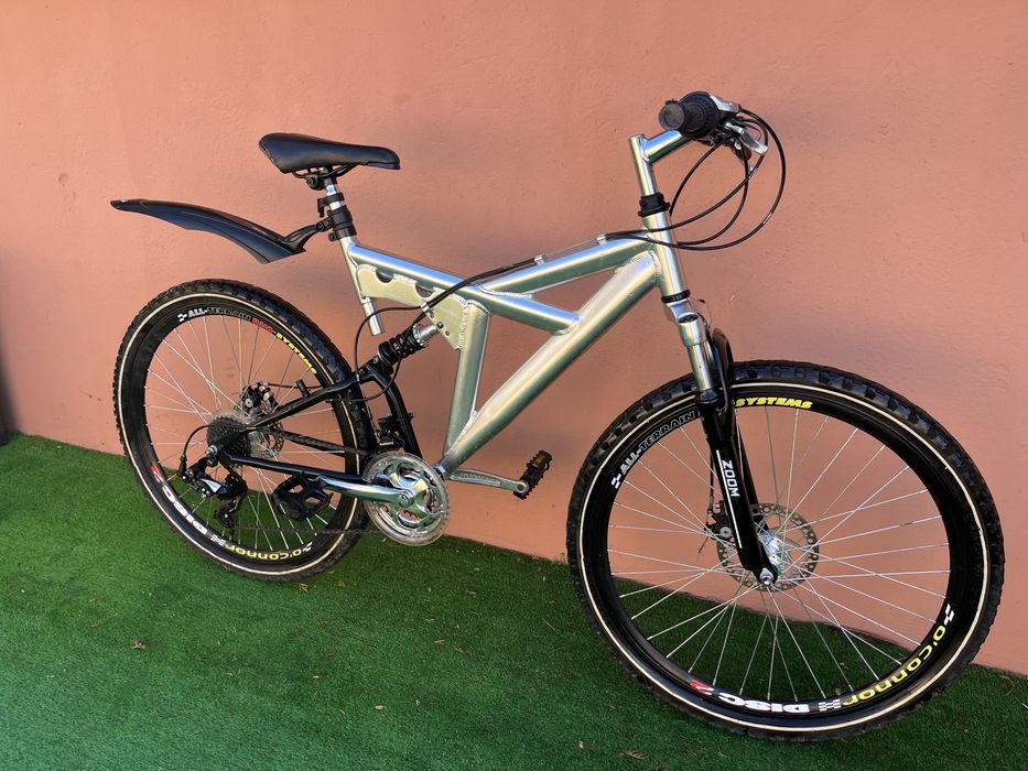 Алуминиев Немски Велосипед с Дискови Спирачки 26цола 8х3 Внос Германия