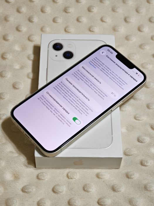 iPhone 13 128 gb akb 87 все родные
