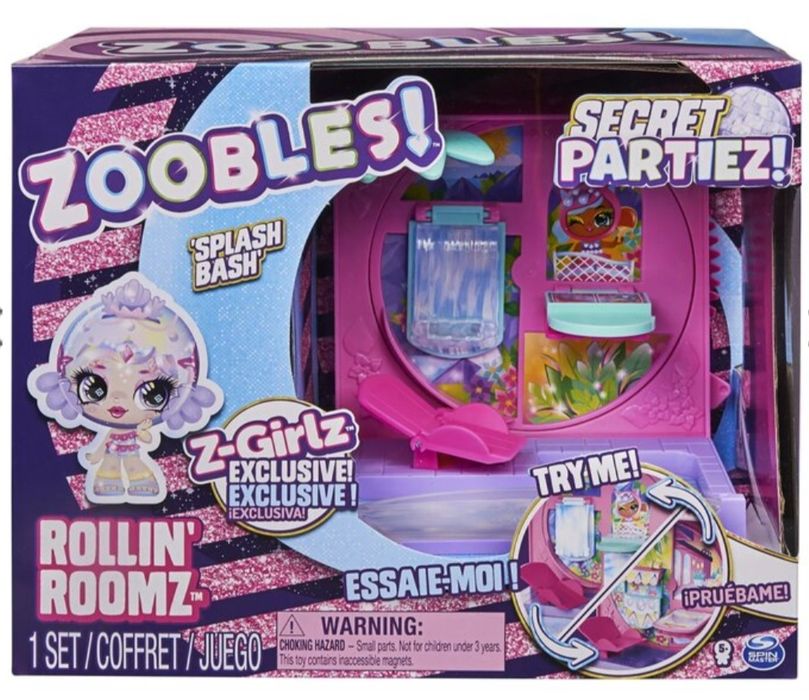 Zoobles Rollin' Roomz Splash Bash комплект за игра