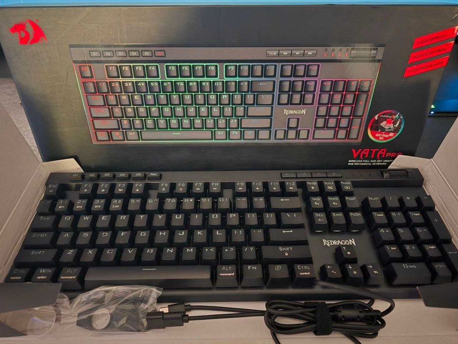 Tastatura Redragon K580 PRO Wireless RGB Hot-Swap Red Switch Macro