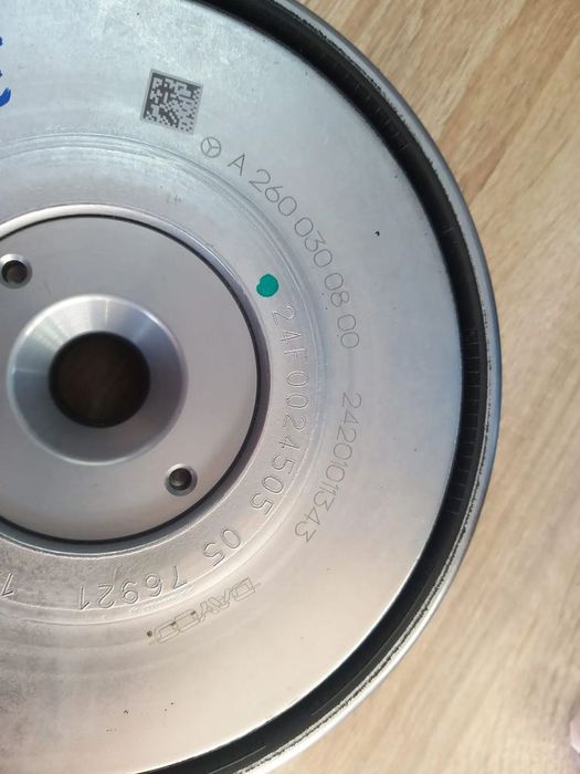 Fulie arbore cotit vibrochen mercedes cla c118 a2600300800