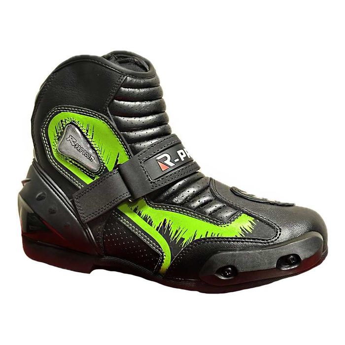 Мото Боти от КОЖА Пистов чопър Мотор Yamaha Honda Suzuki Kawasaki BMW