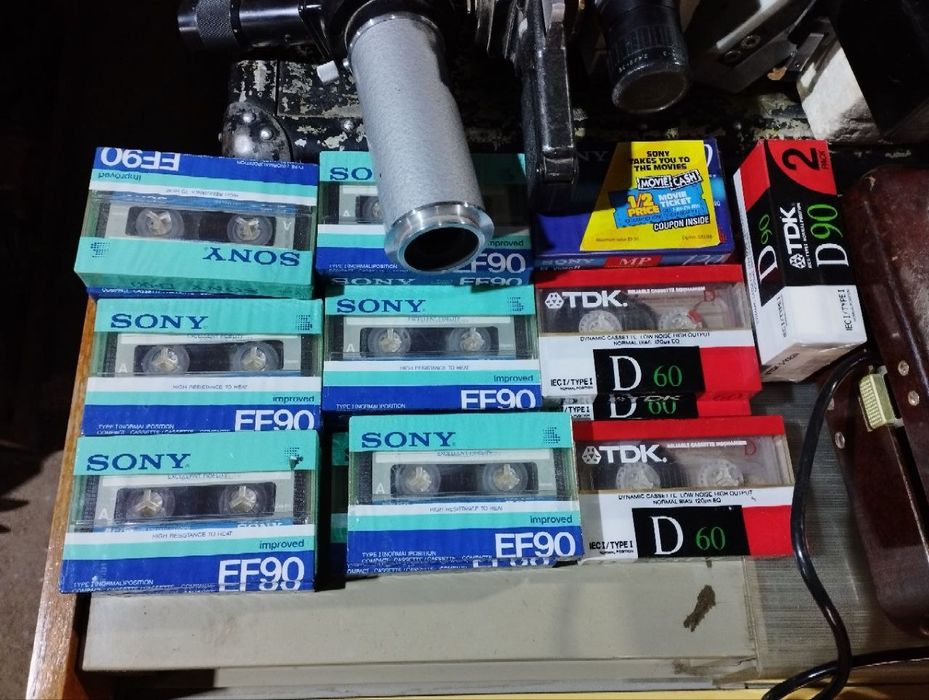 Аудио кассеты советских времён