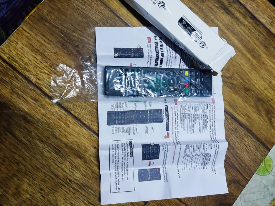 Новый универсальный телевизионный пульт