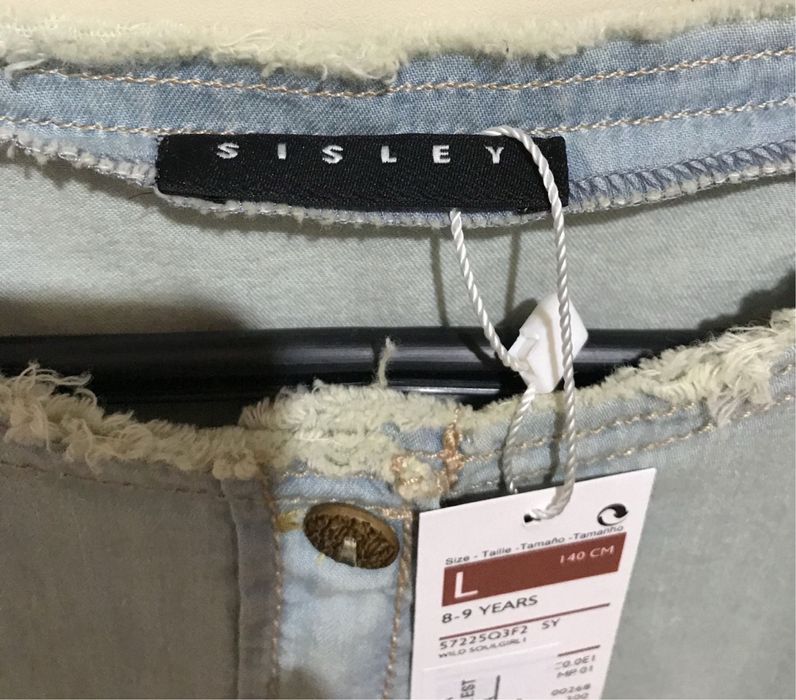 Camasa fete Sisley - 8-9 ani - 140 cm