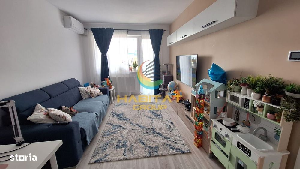 Apartament 2 camere- 59mp- mobilat si utilat