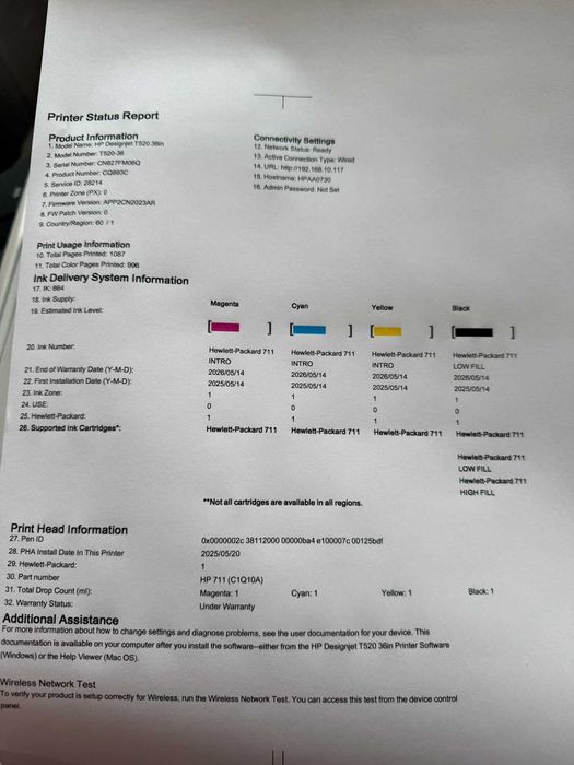 Plotter HP DesignJet T520