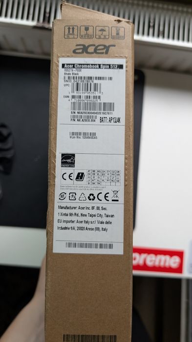 Acer Chromebook spin512 2-1 Tableta si laptop
