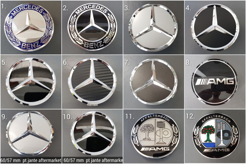 Capace jante MERCEDES C-Class E-Class ML CLA GLK CLS AMG GLE etc