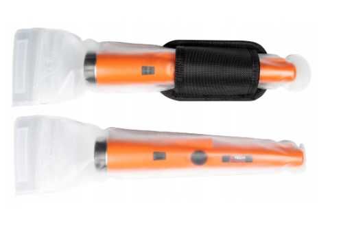 Detector de metale si aur modern + baterie alcalina 9V 650mAh inclusa