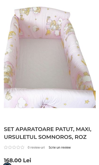 Aparatori pat fete 120x60
