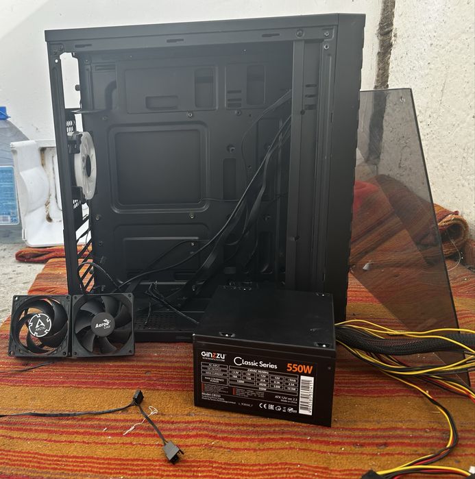 Продаю Корпус + БП  550W+ Вентилятры