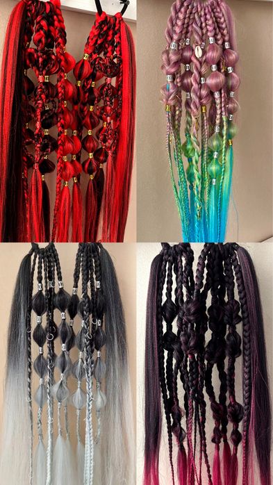 Персонализирани опашки за фестивали и дечица