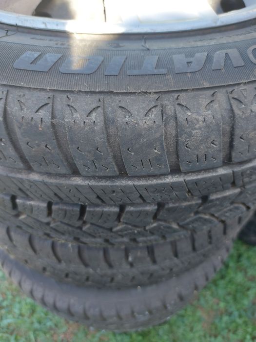 Anvelope 195/55/R15+ jante de tabla chevrolet m+s