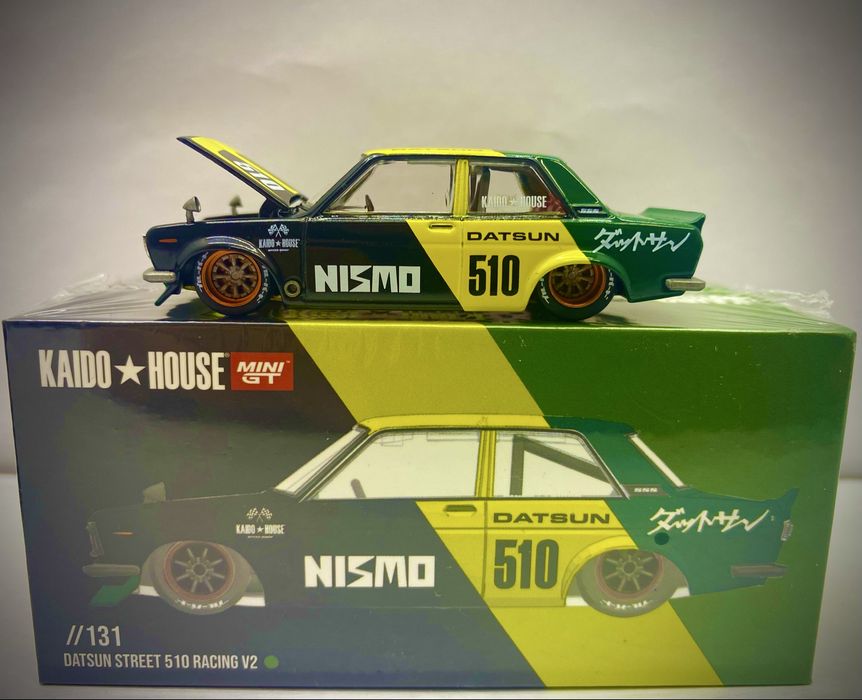 KAIDO HOUSE DATSUN STREET 510 Racing v2 machetă auto scara 1:64 miniGT