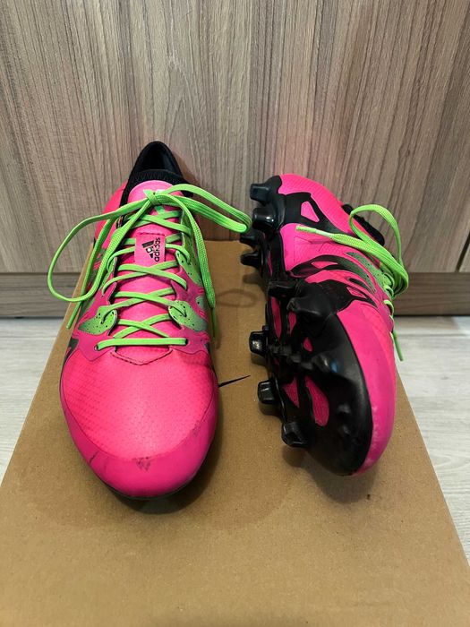 adidas X 15.1 pink FG бутонки ,калеври ,футболни обувки номер 40,5
