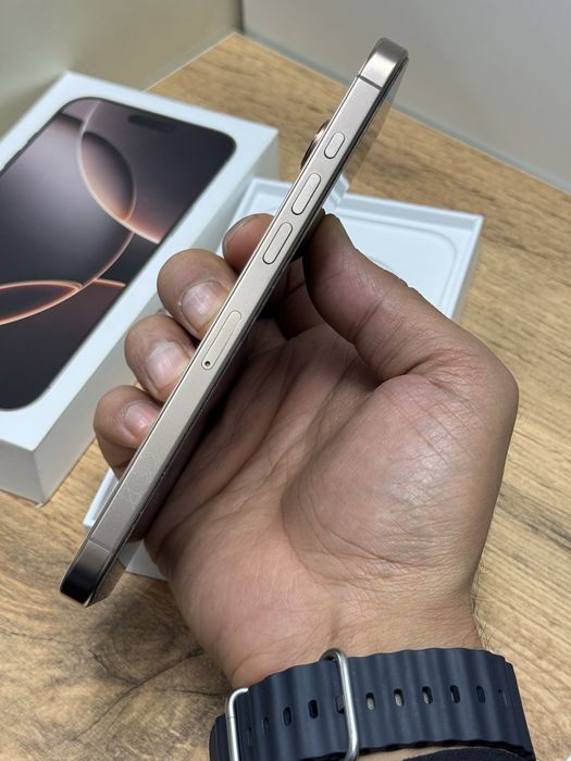 iPhone 16pro max 5G 256gb HX/A EAC desert titanium в нулёвом сост.