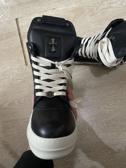 rick owens x chrome hearts