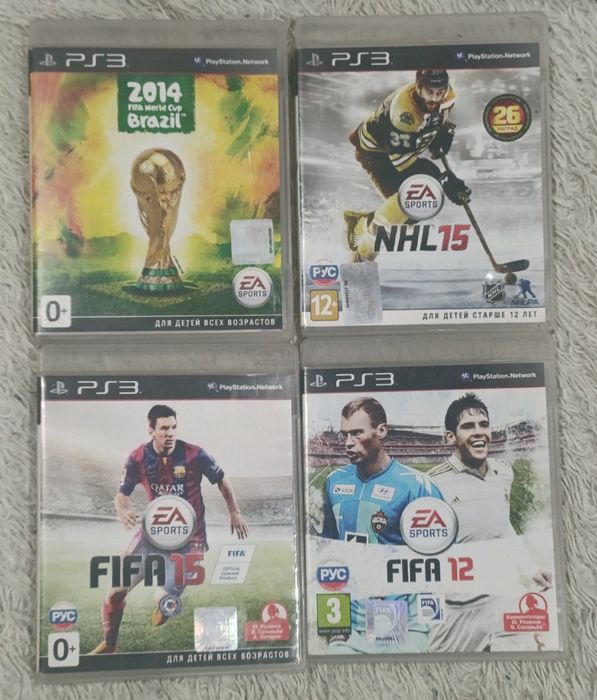 Диски с играми на Playstation 3