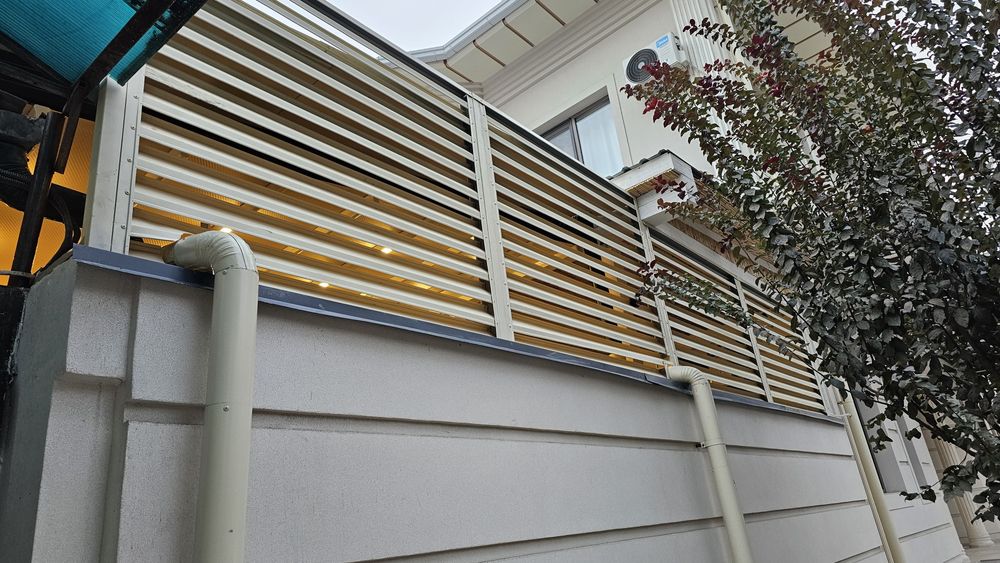 Забор-жалюзи из металла от завода | Без посредников