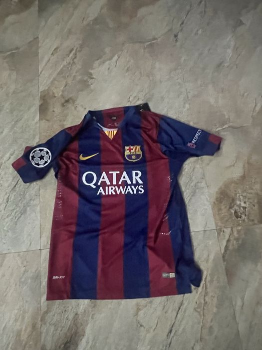 Tricou Fc Barcelona Messi Ucl 14-15 kit retro