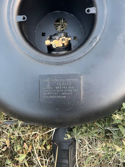 Metan gaz balonni prapanga almashtirish