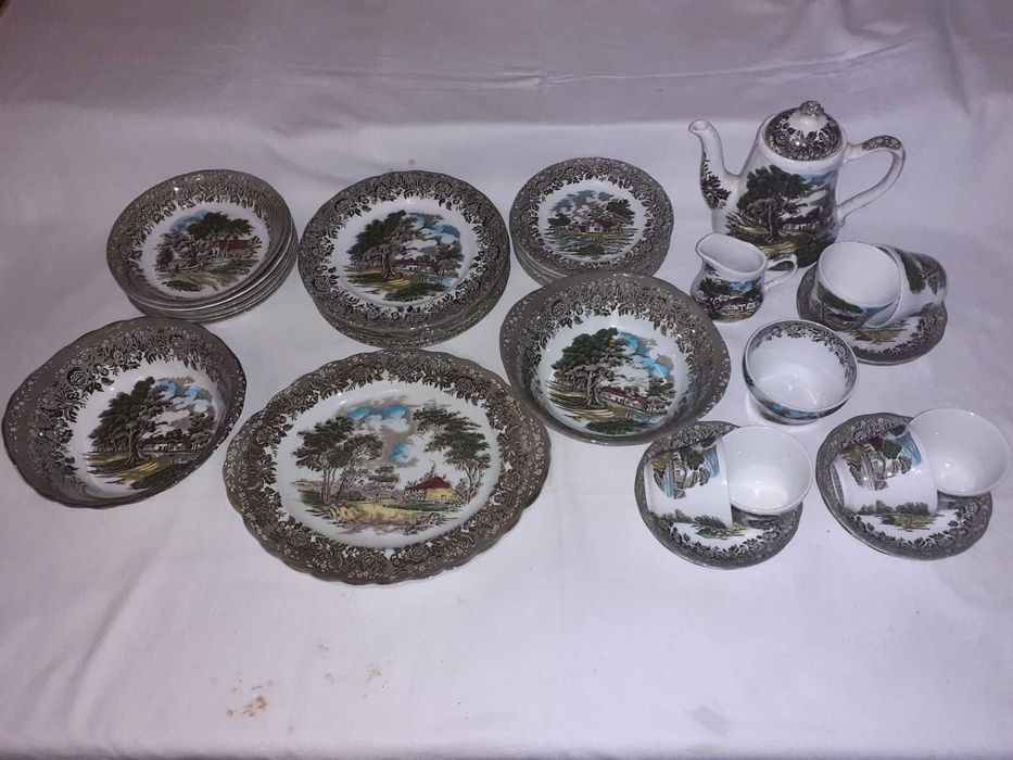 set serviciu de masa portelan englezesc Gringley Country Style 36 piese