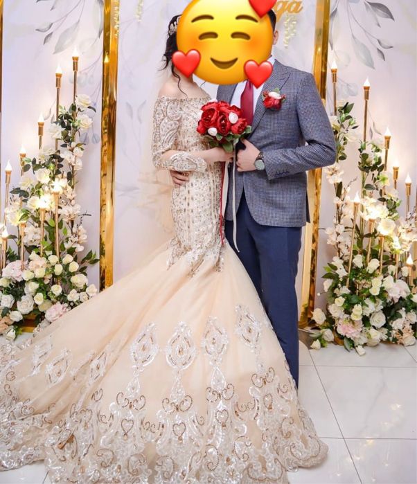 Свадебное платье как у королевы!