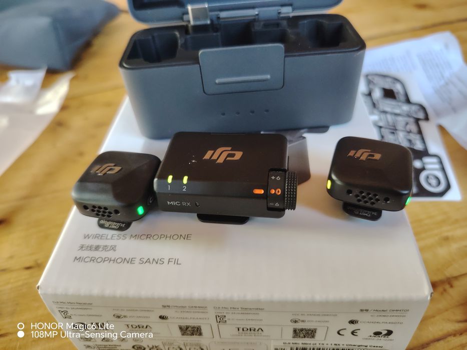 Dji Mic Mini lavaliere wireless noi