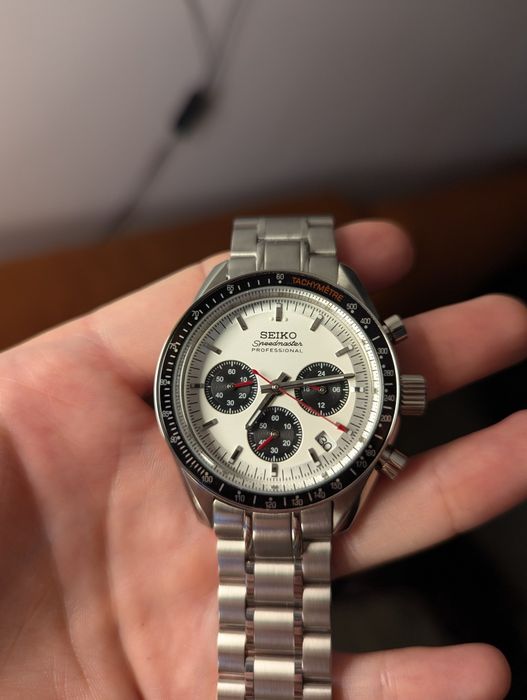 Ceas Seiko Mod Panda VK63 Hybrid