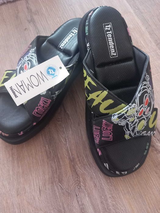 Дамски чехли летни Тендез