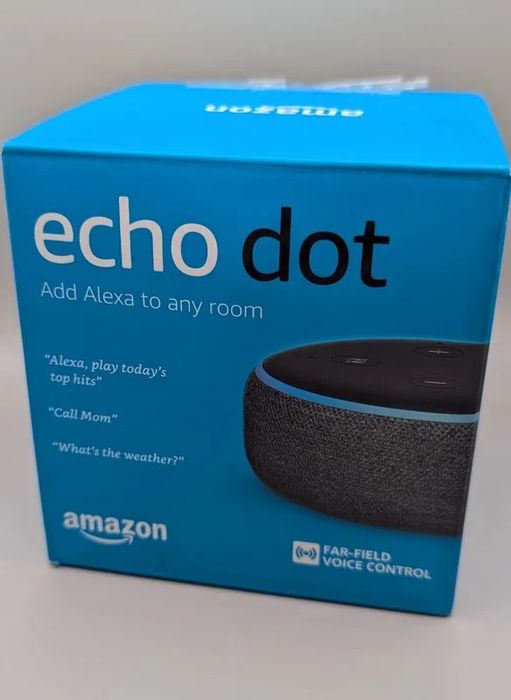 Boxa Echo Dot 3 + Becuri Philips Hue