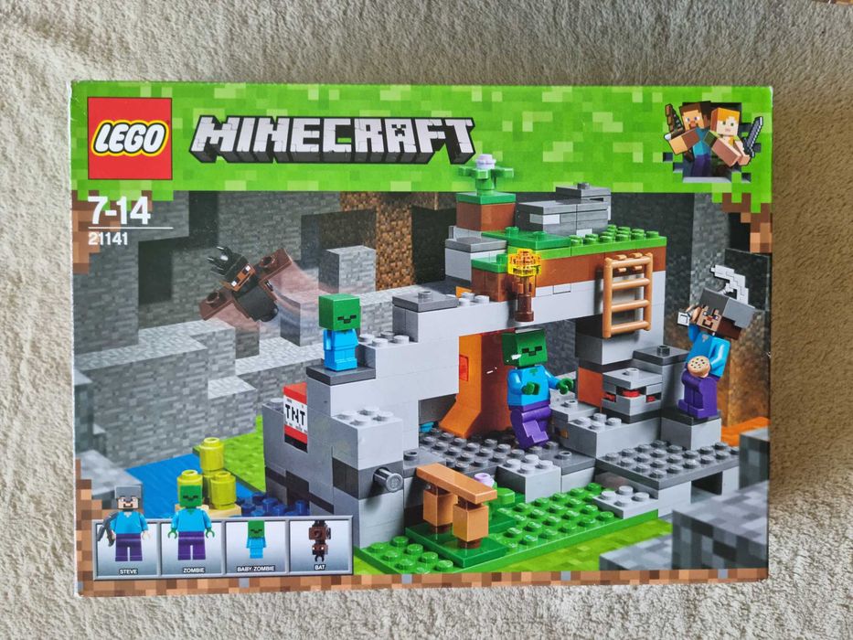 Lego Minecraft - 21141 - The Zombie Cave - Peștera cu zombi