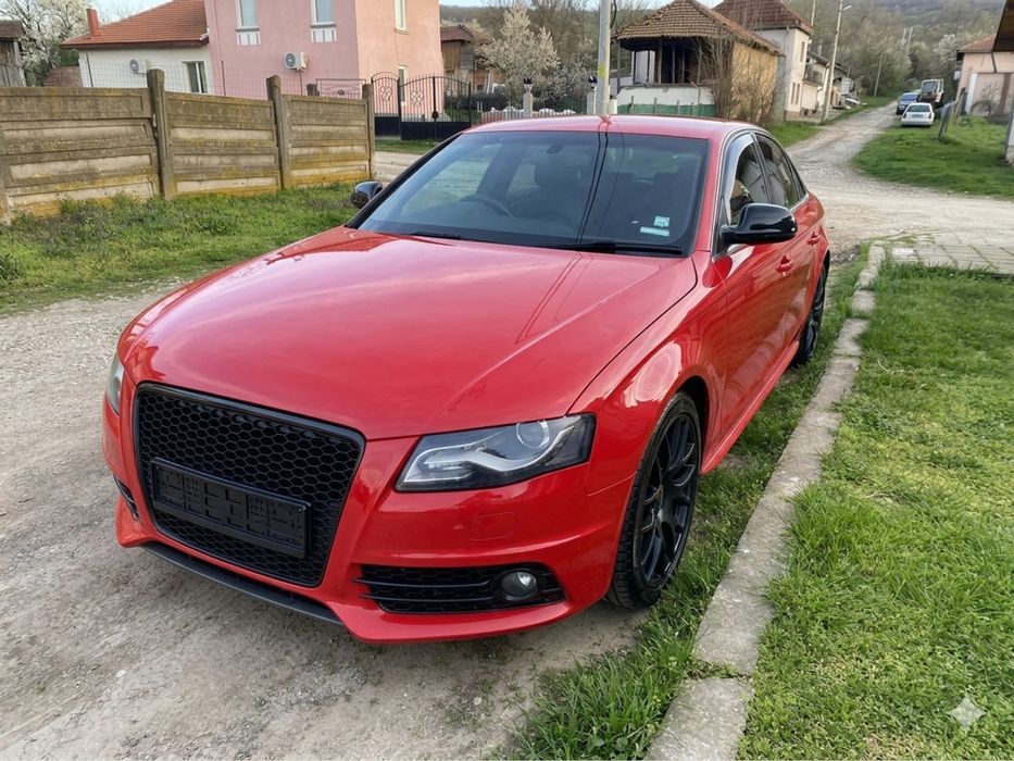 Броня S-line audi a4 b8 - ауди а4