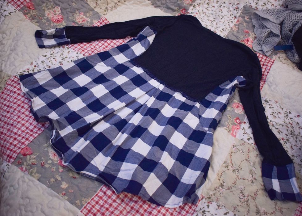 Дамска блуза на райе