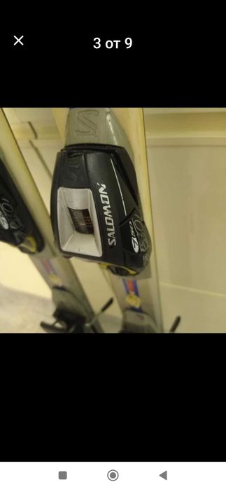 Ски Rossignol 177см Тооn carv  и автомати Salomon 750