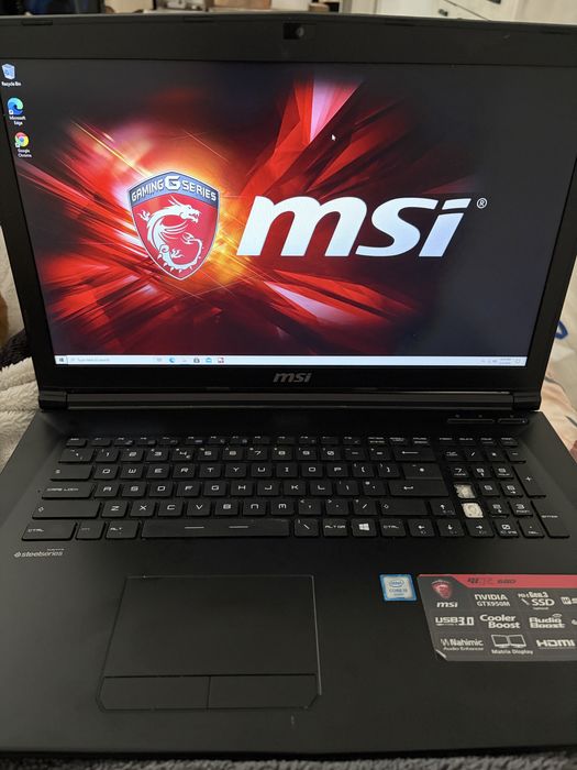 Laptop MSI Nvidia GTX 950M