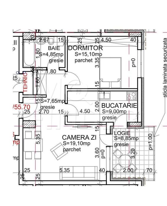 Apartamente Premium 2 camere, Andrei Muresanu- Ansamblu Exclusivist