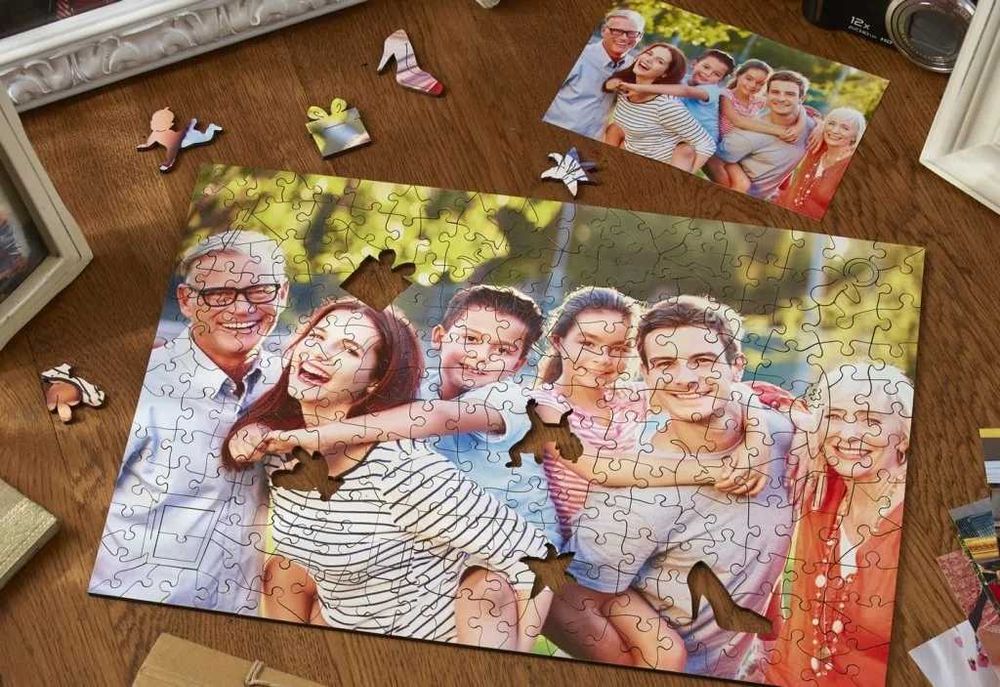 Пазл с фото. Печать на пазлах (фото, картинки): 45 000 сум - Подарки ...