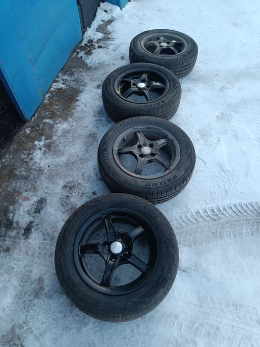 Колесо в сборе диск + шина