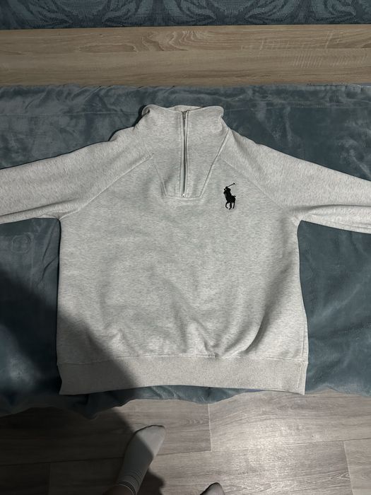 поло женский серый