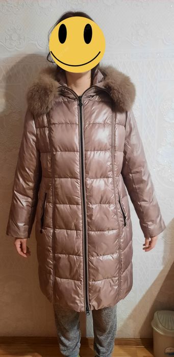 Зимняя удлинённая куртка