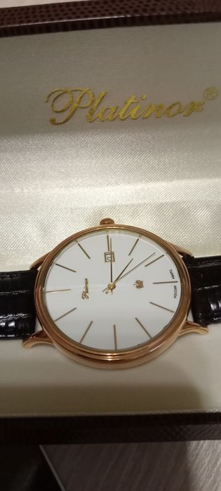 Золотые часы PLATINOR 585
