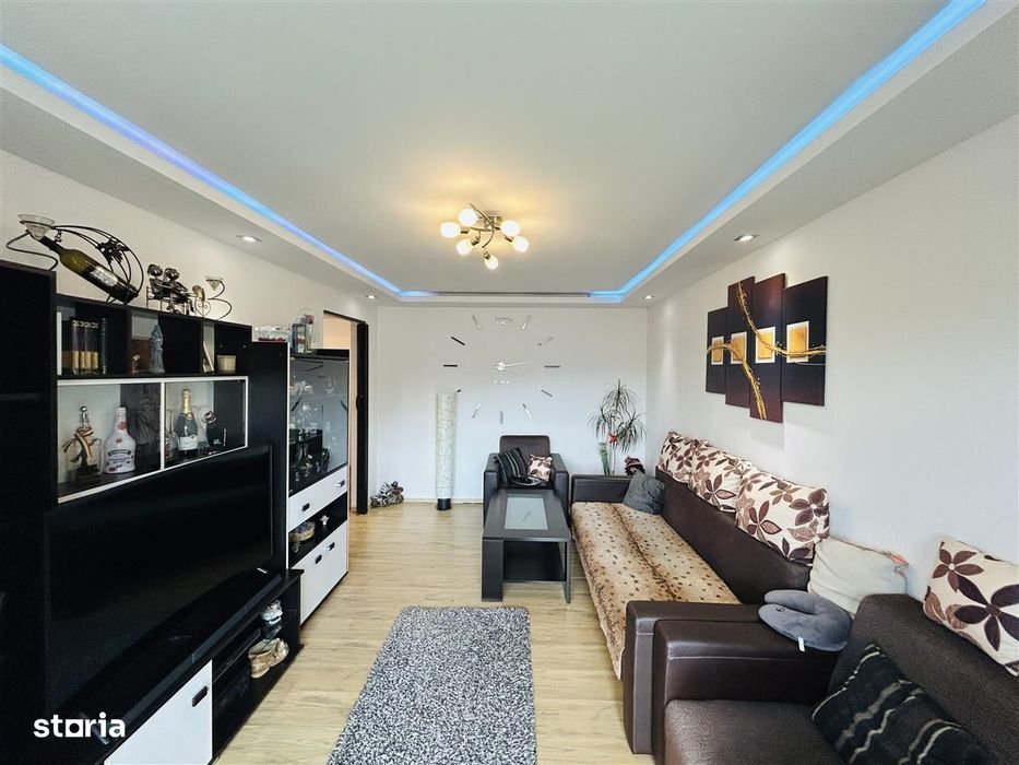 Apartament 3 camere de vanzare | 2 balcoane | Mobilat si utlat