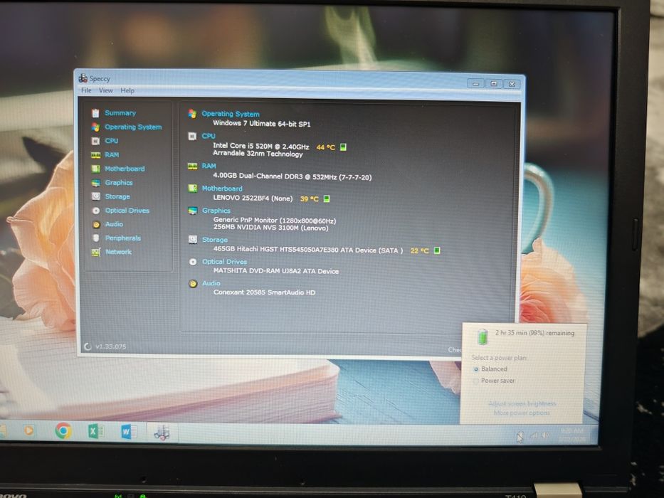 Lenovo Thinkpad T410 i5